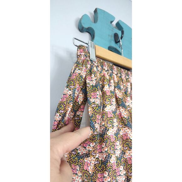 J. Crew Collection side-slit boho maxi skirt Ratti prism floral cottage core XS - Picture 8 of 11